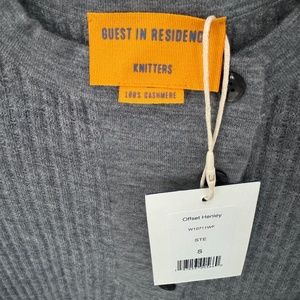 Guest In Residence Offset Henley Size Small